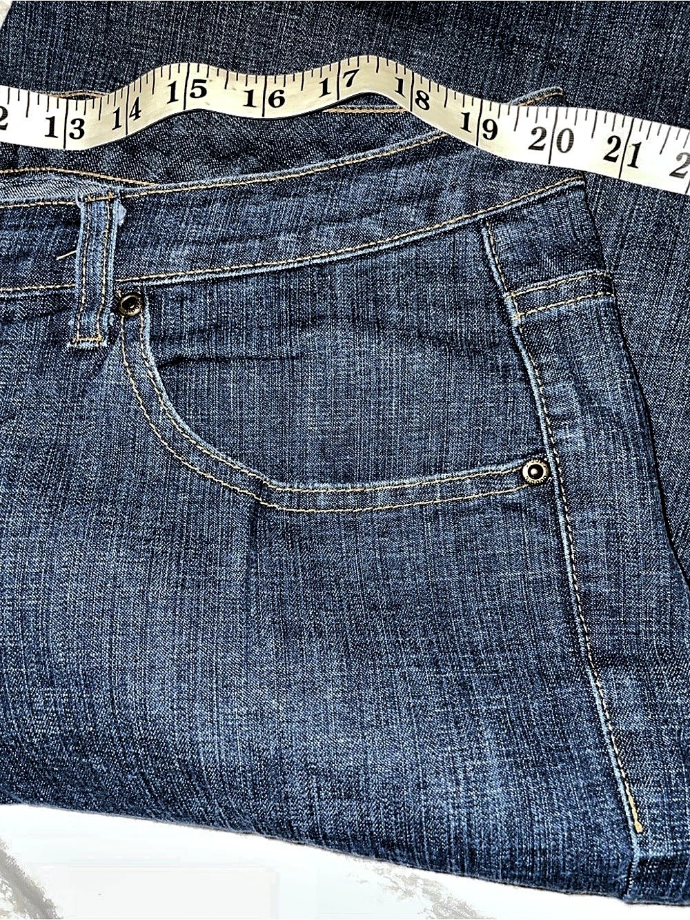 Bobbie Brooks Women's Jeans Blue Waist 18 Excellent Condition - Picture 10 of 11